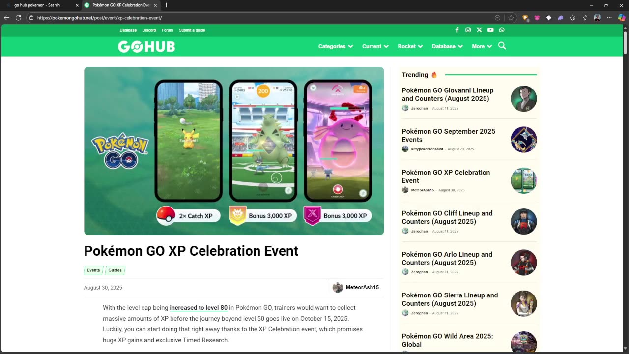 XP EVENT