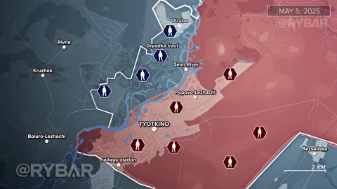 🇷🇺 🏹 🎣 Rybar’s Analysis: Ukrainian Failure in Kursk Region