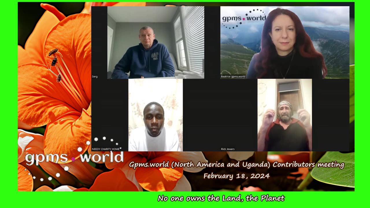 No one owns the Land, the Planet