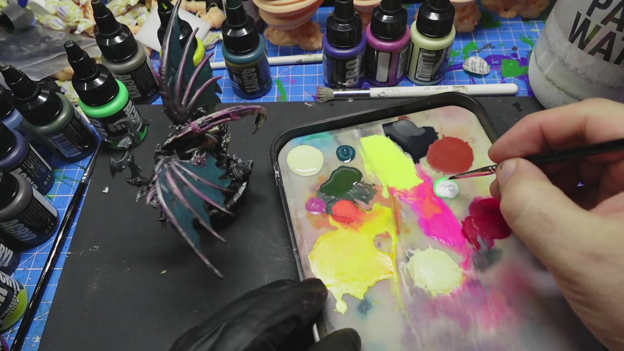 Lylyth5 speed painting part 1