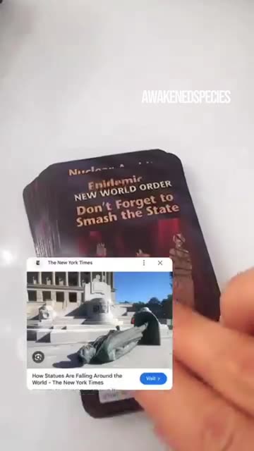 Released in 1994, the Illuminati card game