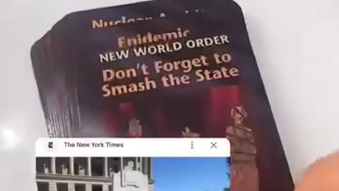 Released in 1994, the Illuminati card game