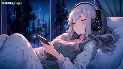 Overthinking? Ease Anxiety and Sleep Fast | Soothing Rain & Relaxing Music Therapy