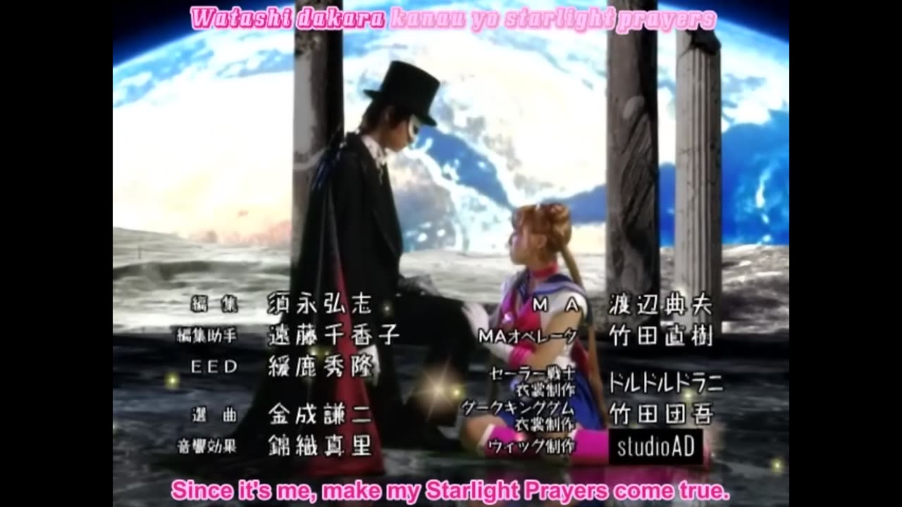 Usagi & Mamoru sailor moon live action act 6 opening song