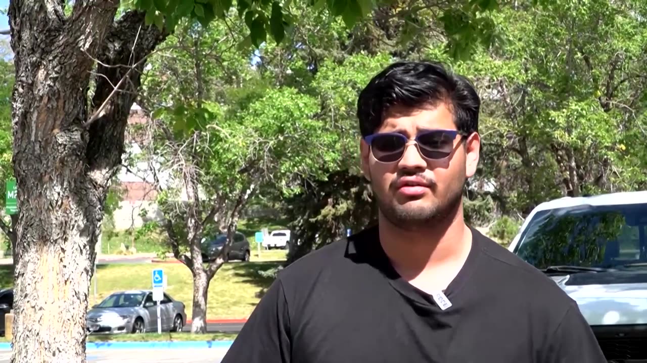 Witnesses say crowd at Kirk event hit the ground after fatal gunshot