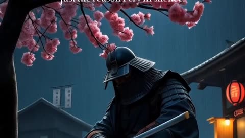 Sad samurai