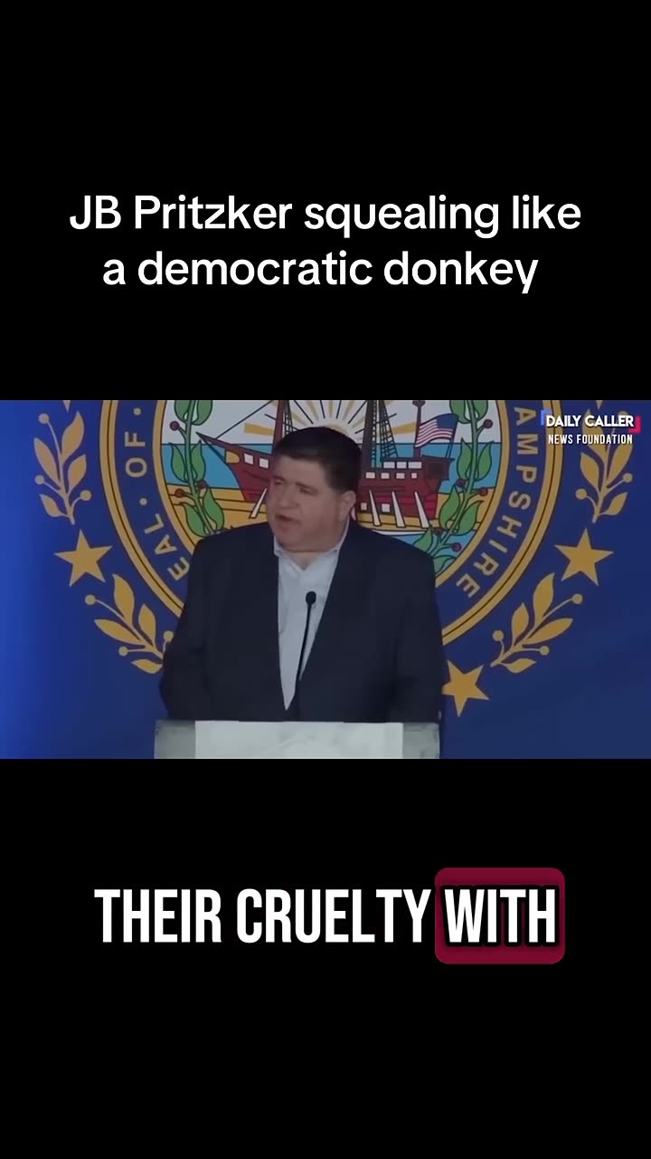 JB Pritzker Squealing Like A Pig Jb pritzker squealing like a pig