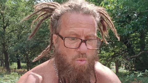 This wild man is clearly high on drugs or is obviously insane!