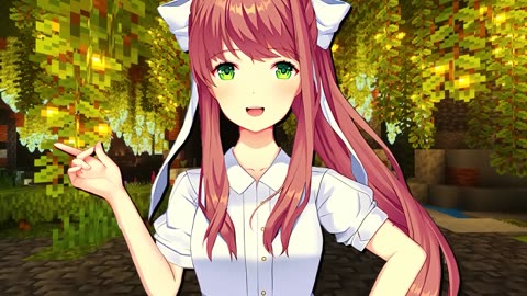 Minecraft Gets CRAZY With The Dokis! (DDLC Animation)