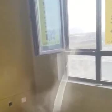 Mini Indoor Tornado Through the Window