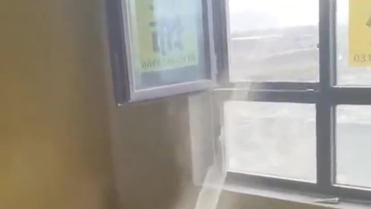 Mini Indoor Tornado Through the Window