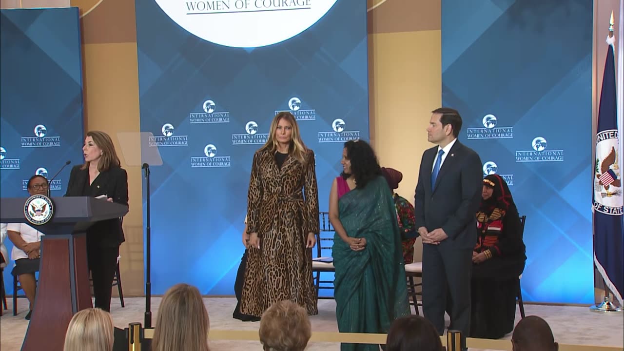 First Lady Melania Trump Delivers Remarks at the 19th International Women of Courage Awards Ceremony