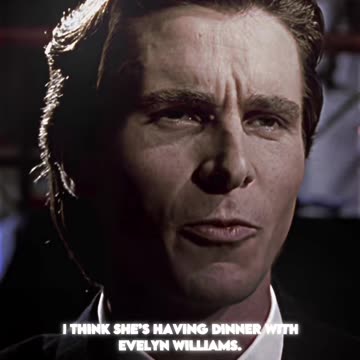 American Psycho __ ”Dinner with Paul Allen” Scene. #americanpsycho