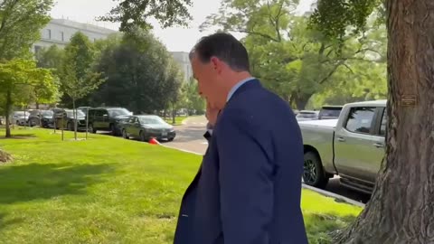 Democrat Pretends to Take Phone Call When Asked About Violent Rioters