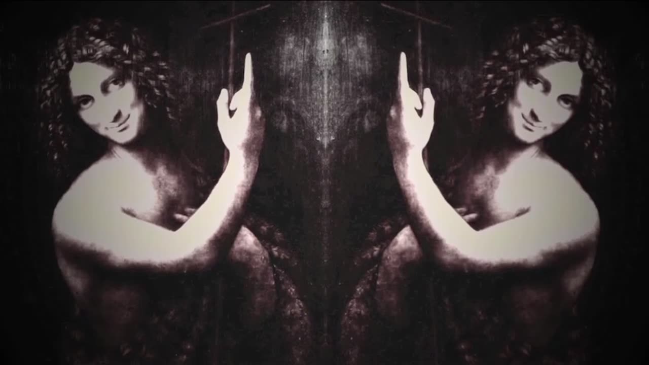Da Vinci mirror paintings