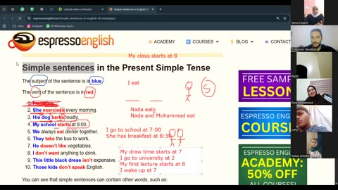 Fluency Builders-A1 (19) Make a simple sentence 1