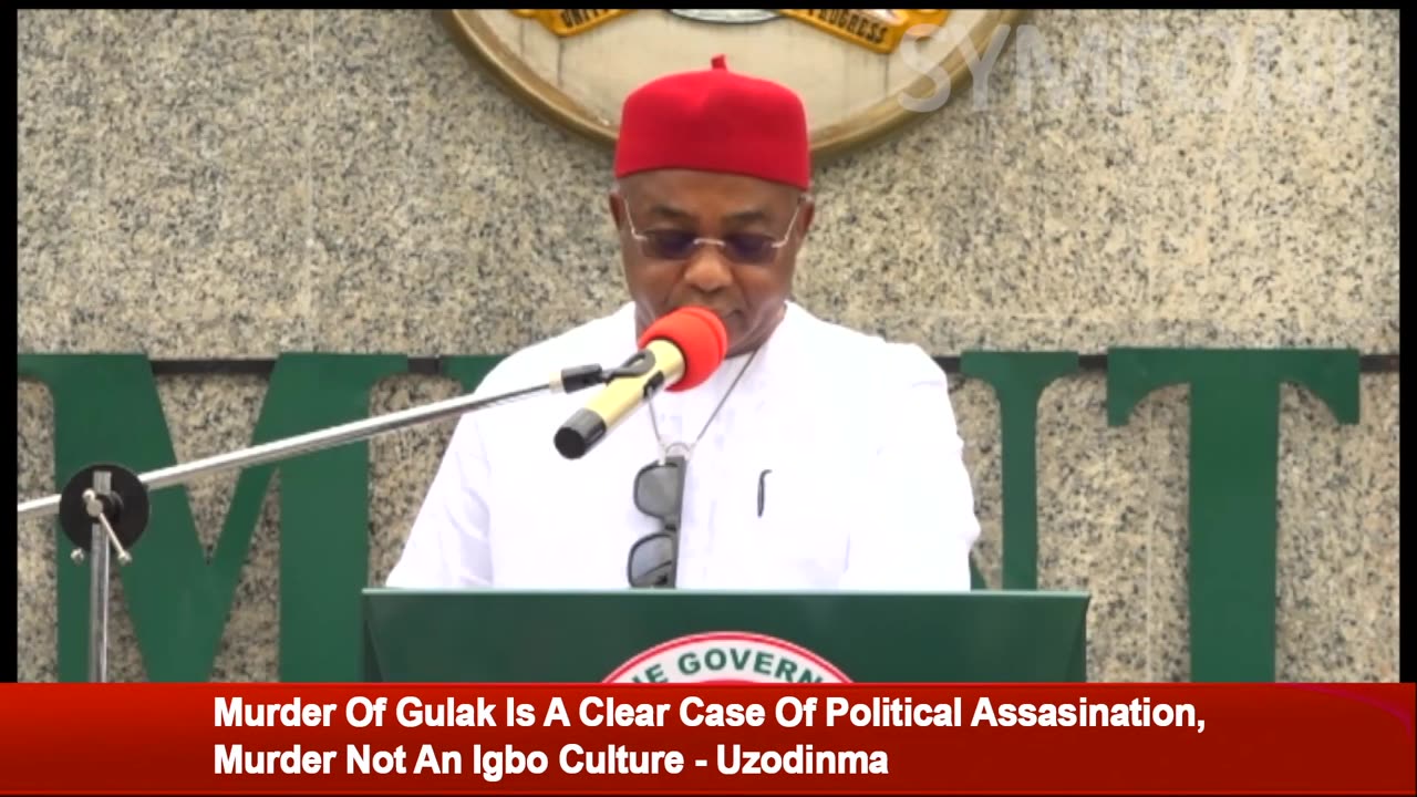 Murder Of Gulak Is A Clear Case Of Political Assasination - Hope Uzodinma