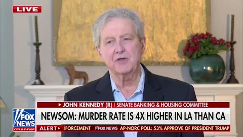 John Kennedy Says 'This Is What It Takes' To Stop Gavin Newsom From Acting Like 'A Princess'