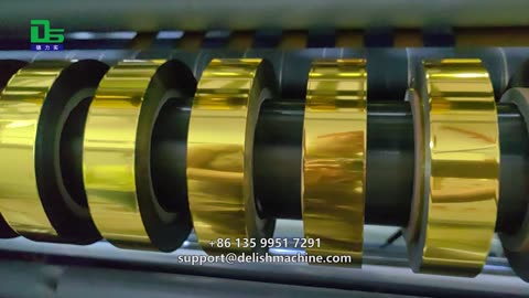 The hot stamping foil slitting machine can improve the utilization rate of materials