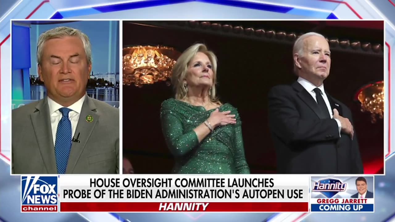 Rep James Comer: Who Operated The Autopen
