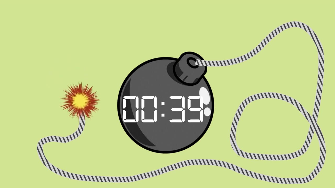 1 minute timer/countdown-BOMB💣💥😜🤪