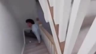 😂💥 Slip or Stairs? Watch This Instant Regret Fail! | FunFM