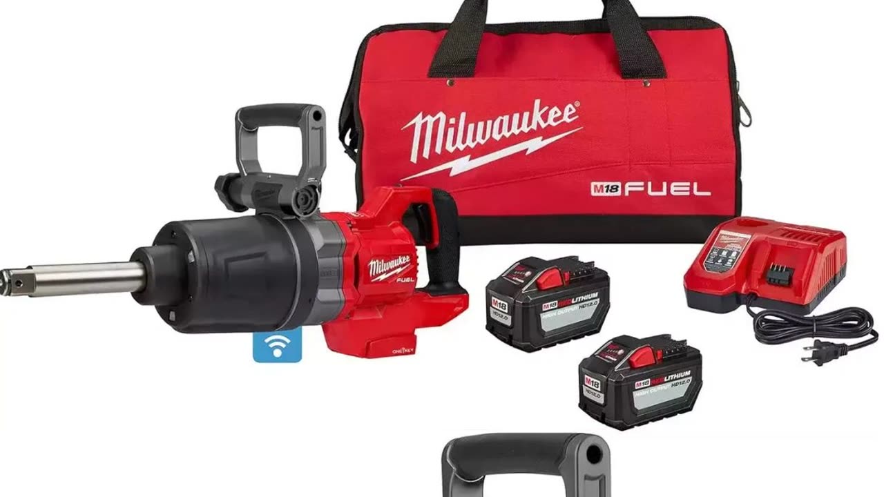 Milwaukee M18 FUEL 18V Lithium-Ion Brushless Cordless 1 in. Impact Wrench
