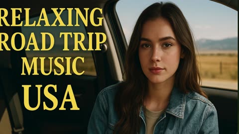 Relaxing Road Trip Music USA 🚗🌅 Chill Beats for Driving, Study & Sleep