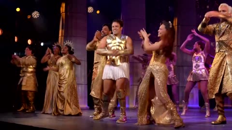 Disney's 'Hercules' cast celebrates debut on London's West End