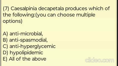 Caesalpinia decapetala Quiz. Test your knowledge!