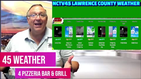 NCTV45 LAWRENCE COUNTY 45 WEATHER MON AUGUST 25 2025