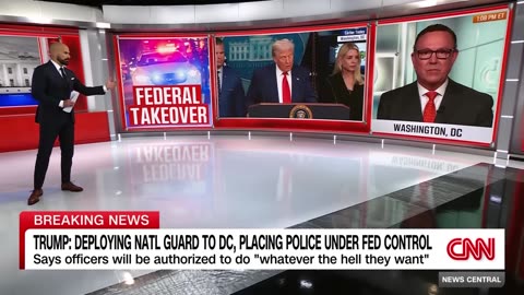 Trump activates 800 DC National Guard, places police under federal control