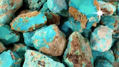 20250804-6 Natural Original Turquoise Rough Condense Earth Vein Green Breath