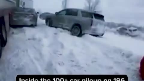 Massive accident involving more than 100 vehicles occurred in Michigan