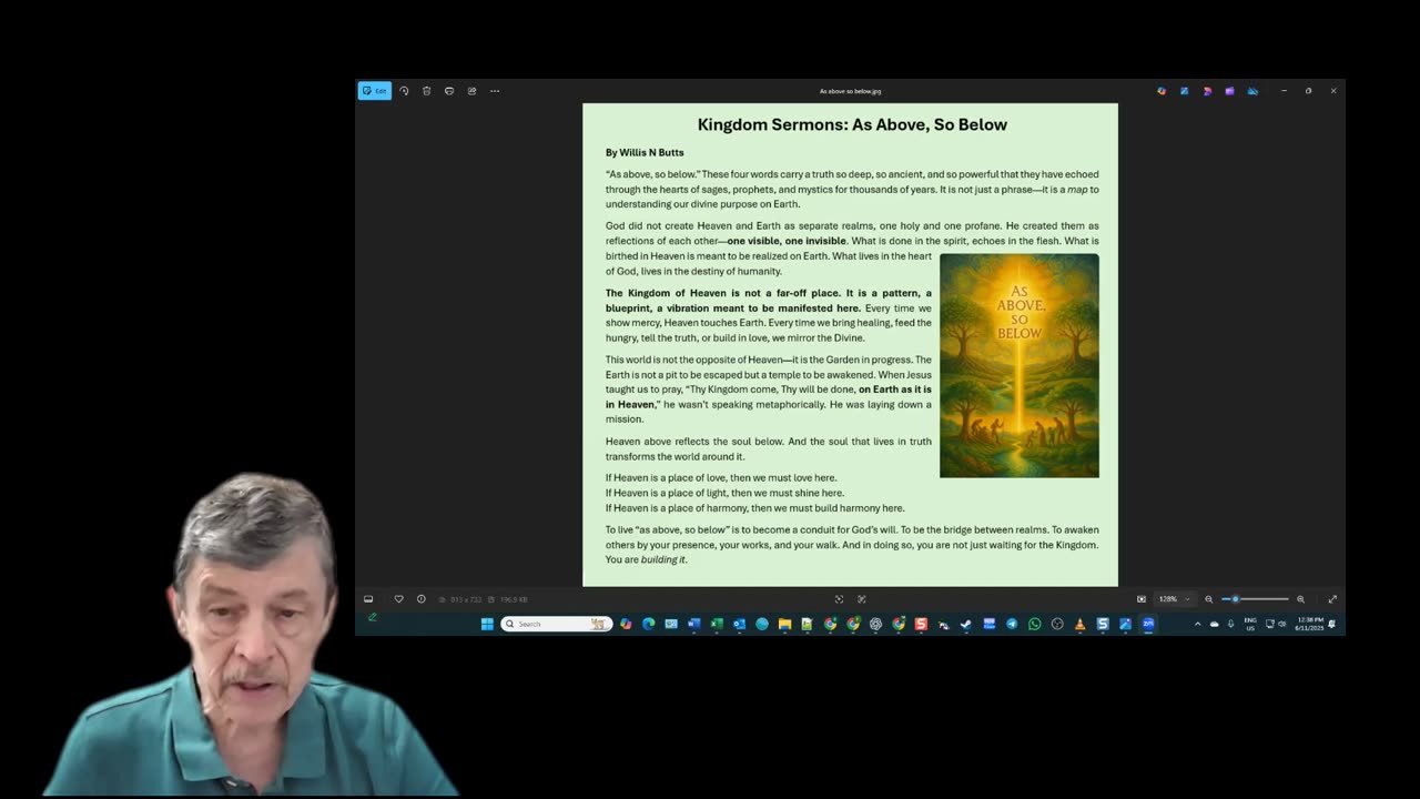 Kingdom Sermons - As Above So Below June 11 2025