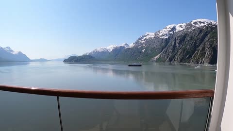 Cruising into Glacier Bay, Alaska
