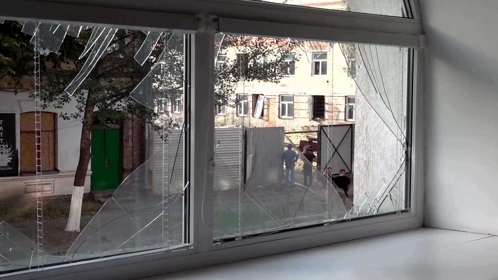Russian attack on Kharkiv damages maternity hospital