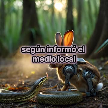 Florida Usa Conejos Robots para Combatir la Invasión de Pitones
