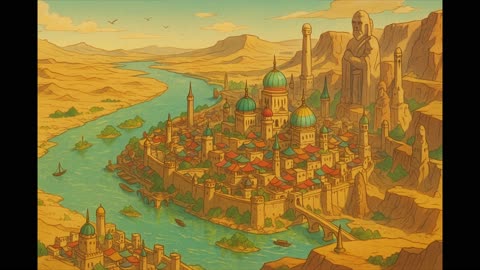 River of the Desert City V11