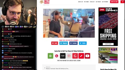 TheSaltyCracker: Diddy Going to Walk ReeEEeeStream 07-02-25 .......