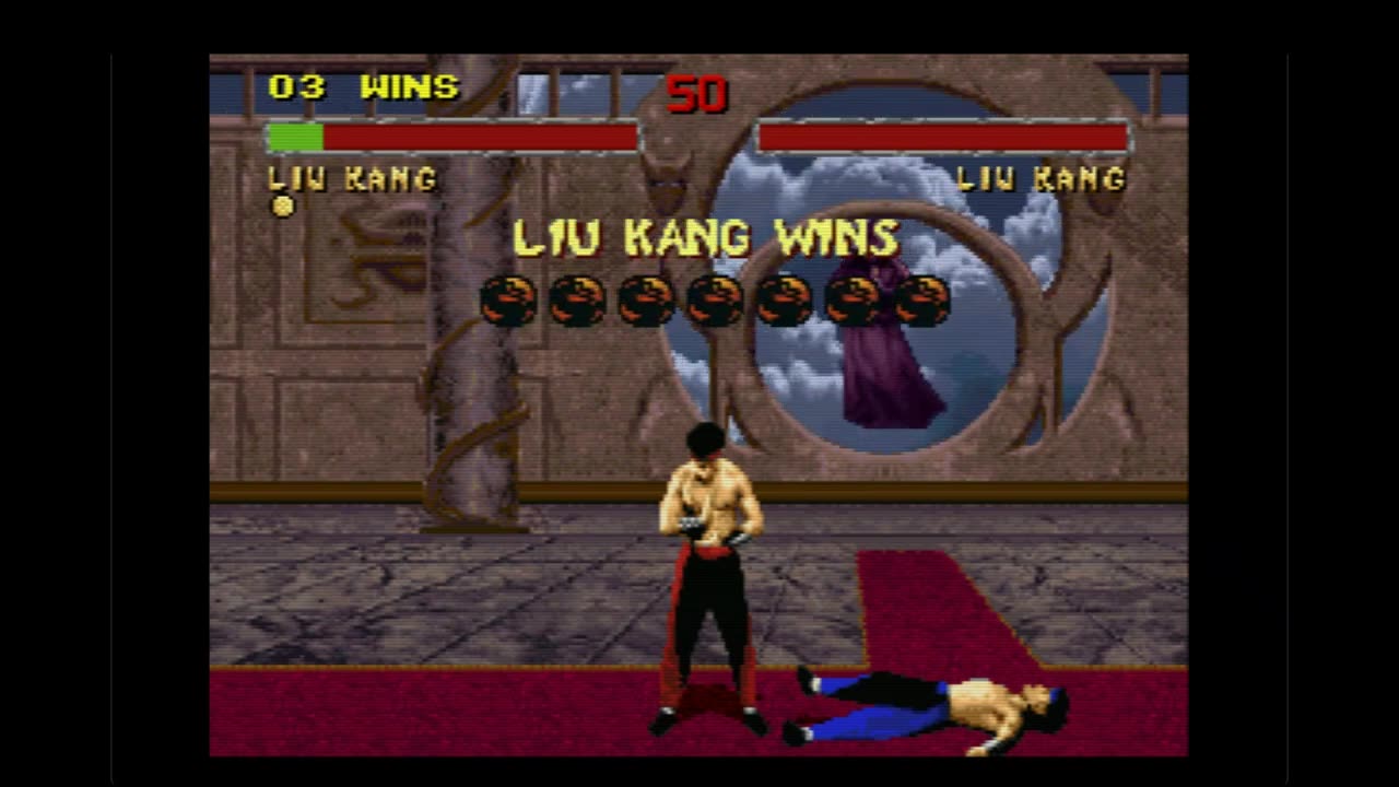 Mortal Kombat II Liu Kang (GDH) SNES Arcade Playthrough