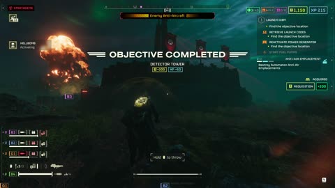 Answering SOS on Aurora Bay Super Helldiver Jet Brigade/Incineration core