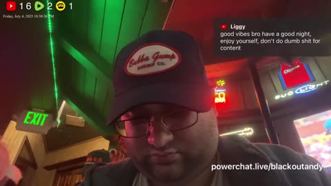07/05/25 Blackout Andy VOD: "Right near the beach boiii"