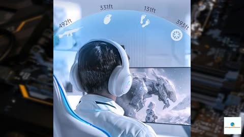 syndesmos CM7002 Gaming Headset for PS5, PS4, PC, Mac, Switch, Xbox Series, Surround Sound