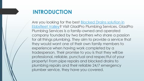 Best Blocked Drains solution in Ebbsfleet Valley