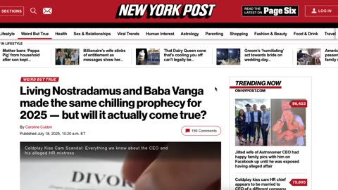 Master GongSun Taoism -Taoism Applied to News-Living Nostradamus & BabaVanga made prophecy for 2025