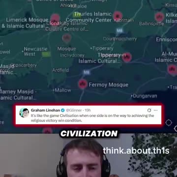 Ireland Is Now Completely Covered in Islamic Centers — The Takeover Is Nearly Complete