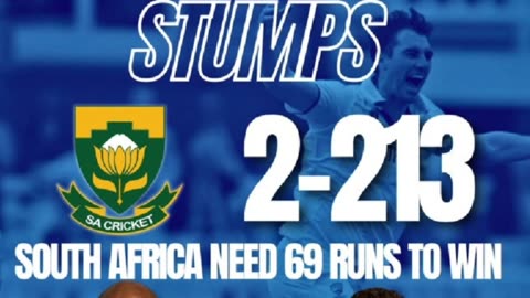 Day 3 WTC 25 final. Australia vs South Africa