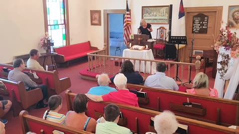 Vernon Chapel Sunday Service (Rev. Ch.22:20 Even So Come Jesus) led by Brenda Lewis 6/22/2025