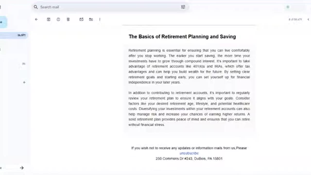 The Basics of Retirement Planning and Saving